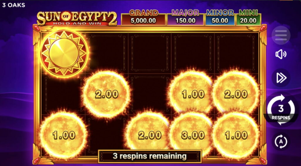 Sun of Egypt 2 бонус