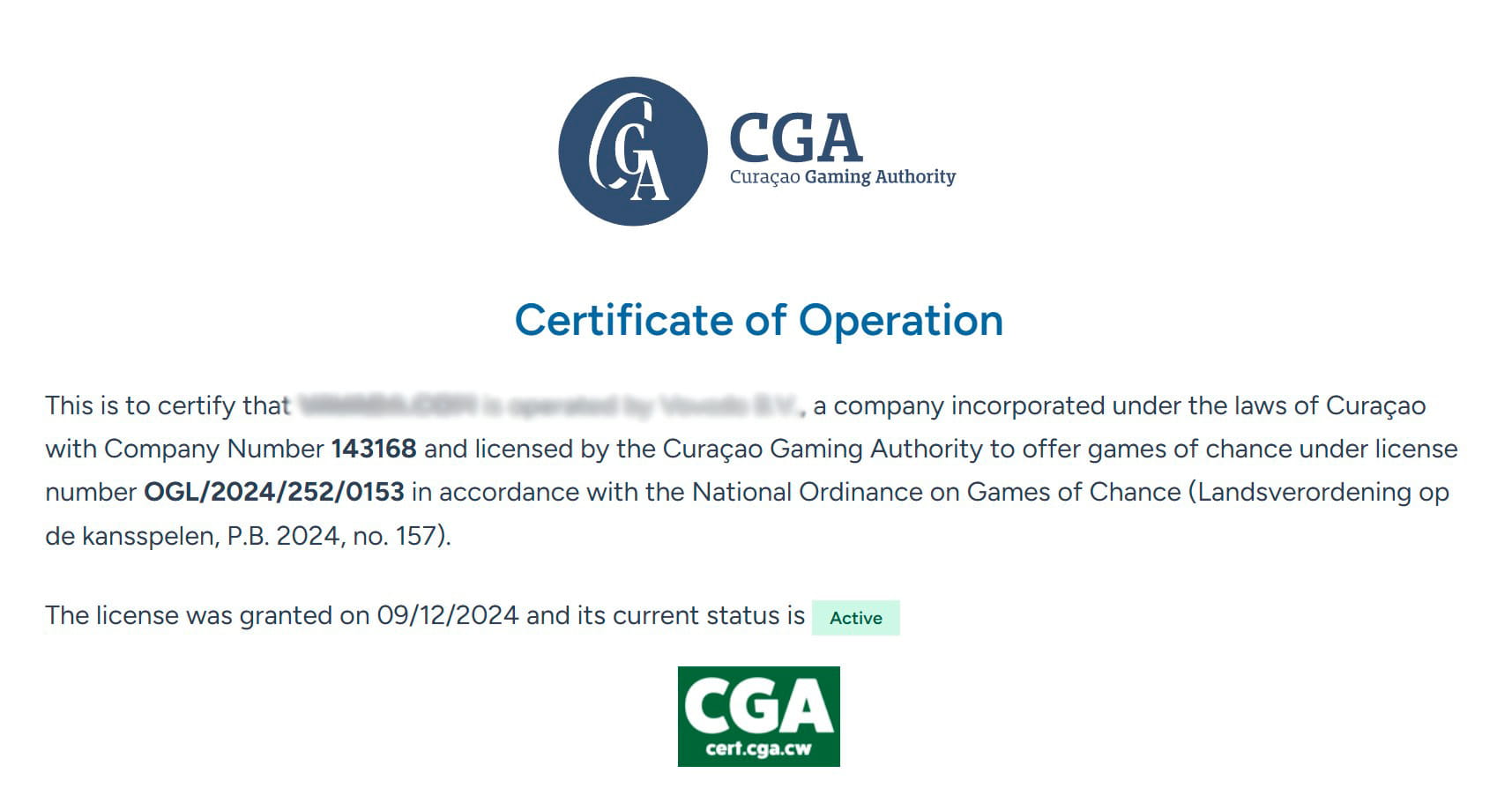 лицензия_curacao_gaming_authority